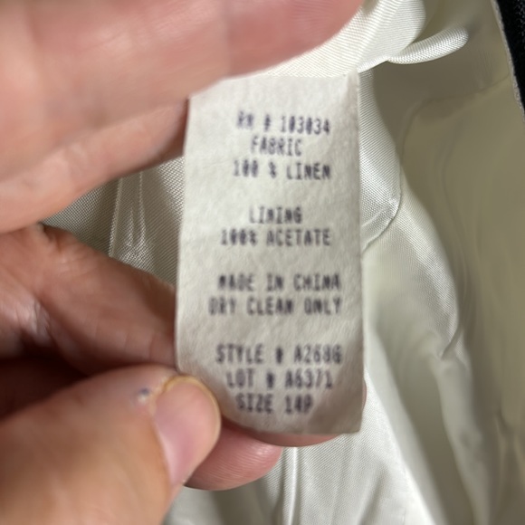 Giancarlo Ferrari Petite Linen Jacket - Picture 5 of 7